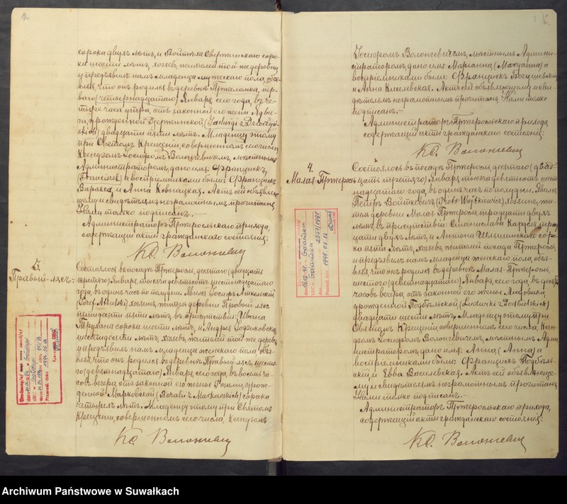 image.from.unit.number "[Księga akt urodzeń, małżeństw i zgonów parafii rzymskokatolickiej w Przerośli z 1916 roku]"