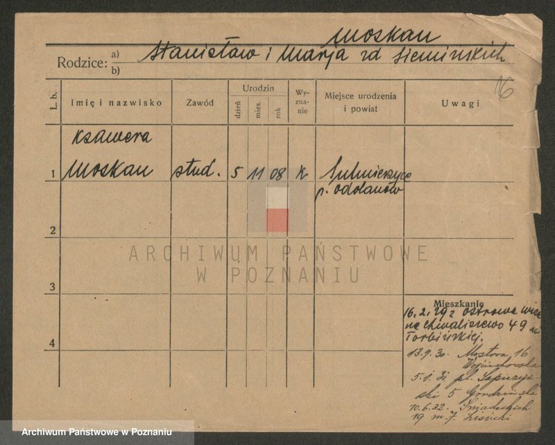 Obraz 16 z jednostki "Moskalski - Możuch"