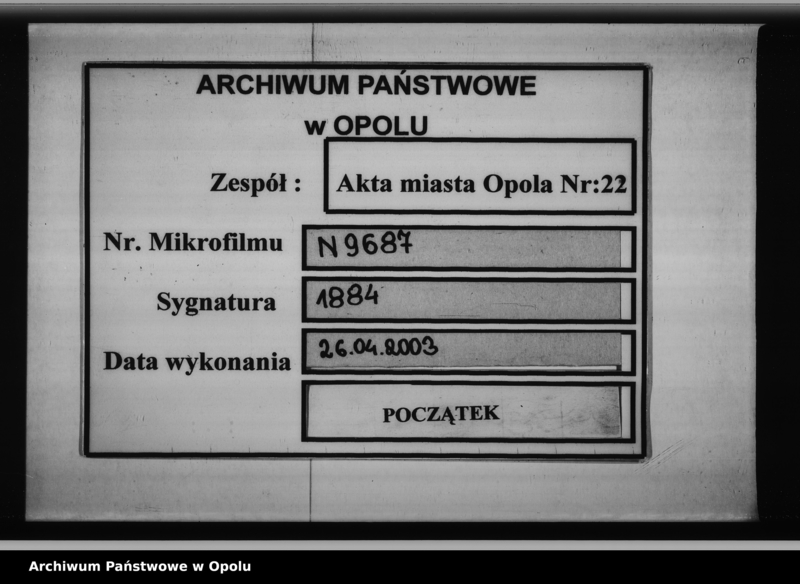 Obraz 1 z jednostki "Acta von Etablirung einer Brandweinbrennerey in dem ehemaligen Jesuitten, jetzt dem Landsberger & Schnitzer gehörenden Vorwerk in der Goslawitzer Vorstadt Vol: I pro 1816"
