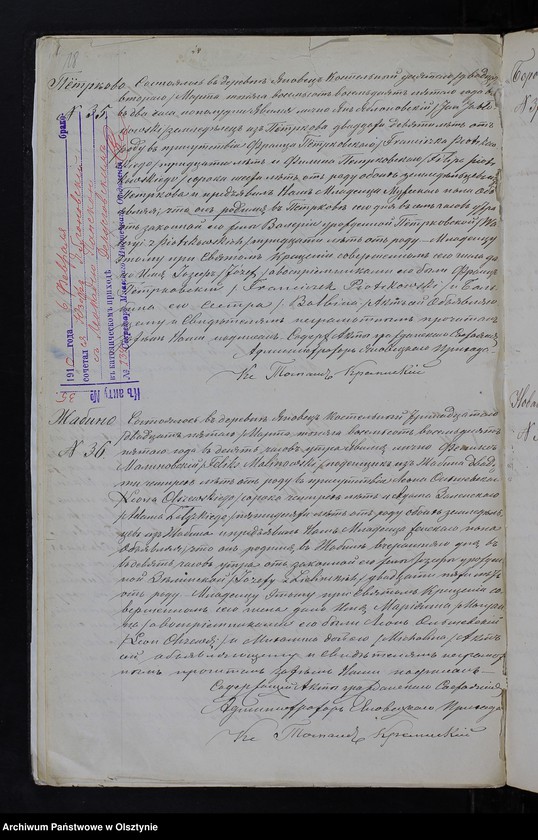 image.from.unit.number "[Akta urodzeń, małżeństw, zgonów]"