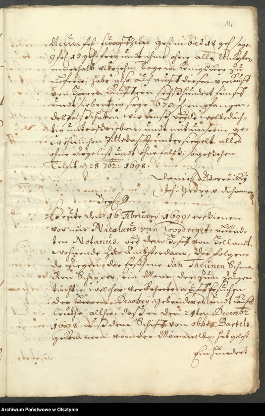 image.from.unit.number "In S. [Sachen] Jacob Popp pt. Daniel Goraiski [ Goreisken] wegen einer Leinsam-Handels"