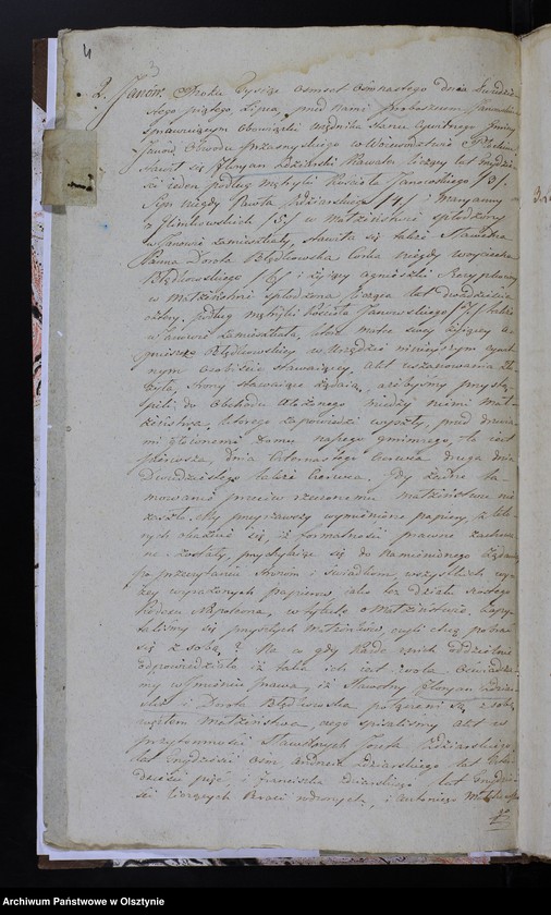 image.from.unit.number "Duplicat. Akta Małzenstw, Urodzenia, Zapowiedzi, Zeyscia Gminy Janów 1818/19-ty"