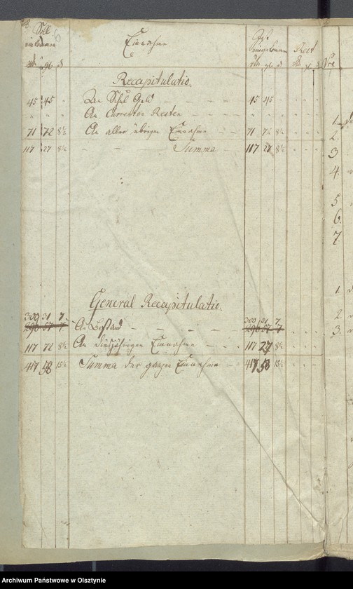 image.from.unit.number "Schul-Cassen Rechnung des Kirchspiels Widminnen"