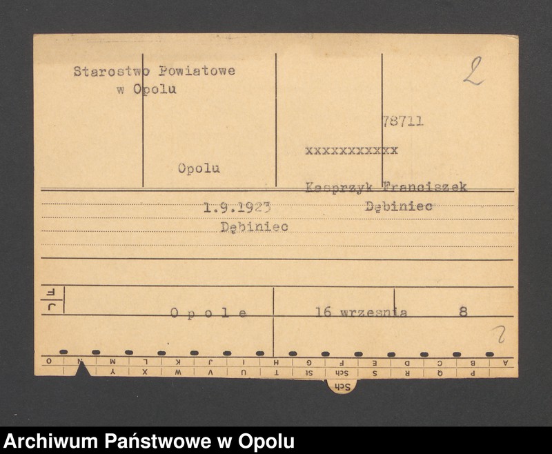 Obraz 4 z jednostki "[Pisarczyk Johann, zam. Dirschelwitz]"