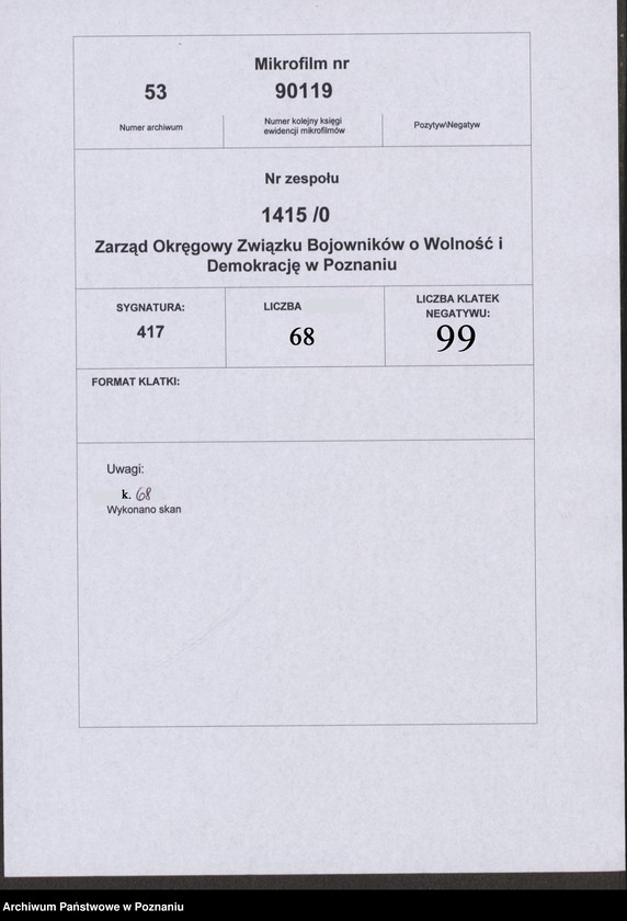Obraz 5 z jednostki "Życiorysy powstańców wielkopolskich: H - tom ll /Hoffmann Roman - Hytry Stanisław/."
