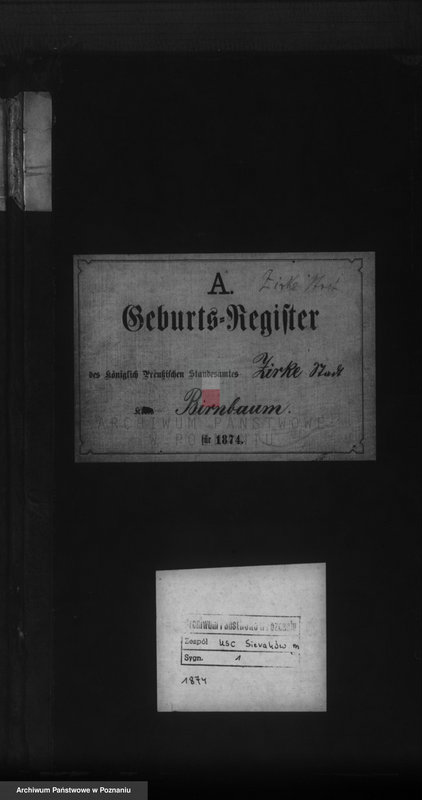 Obraz 1 z jednostki "Księga urodzeń"