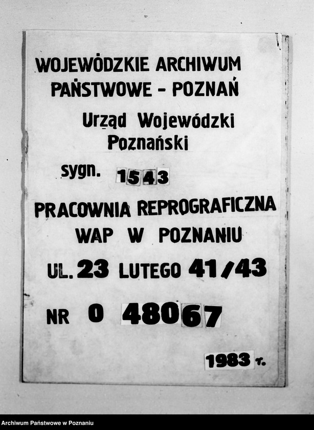 Obraz 1 z jednostki "/Wykazy burs i internatów/"