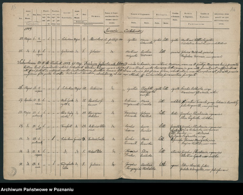 Obraz 10 z jednostki "Księga urodzeń"