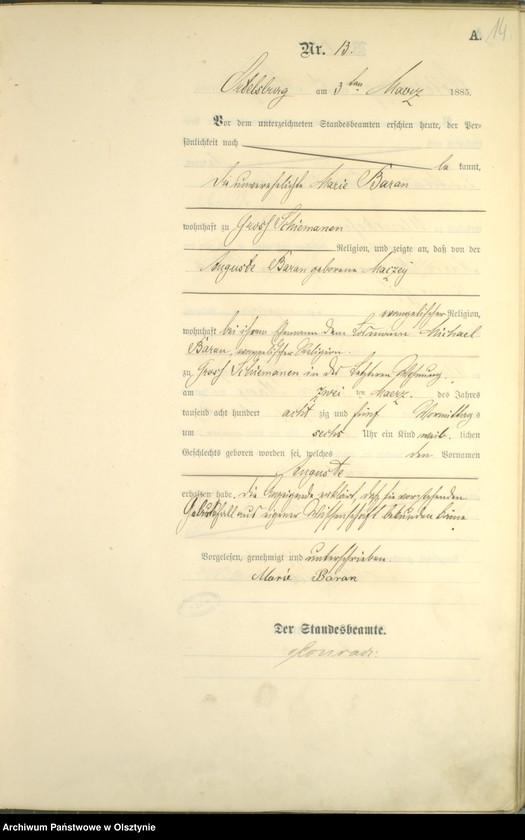 image.from.unit.number "Geburts-Haupt-Register Nr 1 - 94"