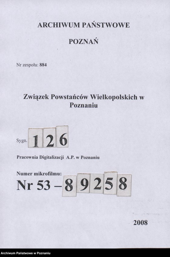 Obraz 1 z jednostki "Mogilno - akta delegata powiatowego."