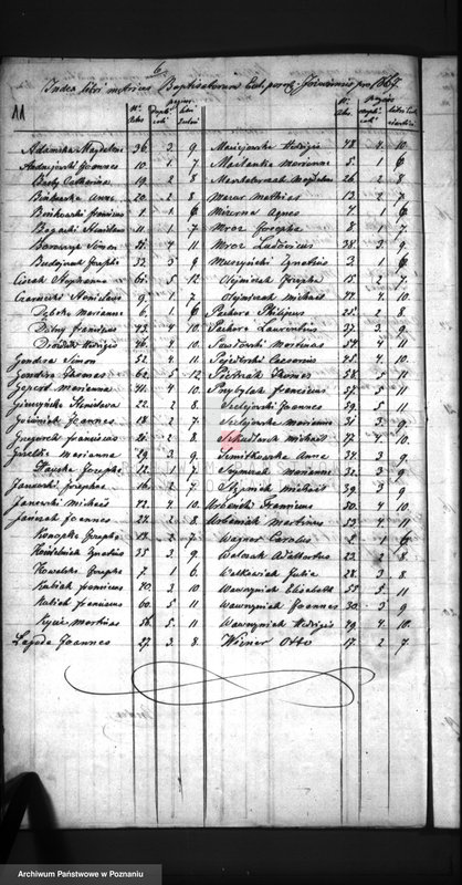 Obraz 14 z jednostki "Duplikat baptisatorum, copulatorum, mortuorum"