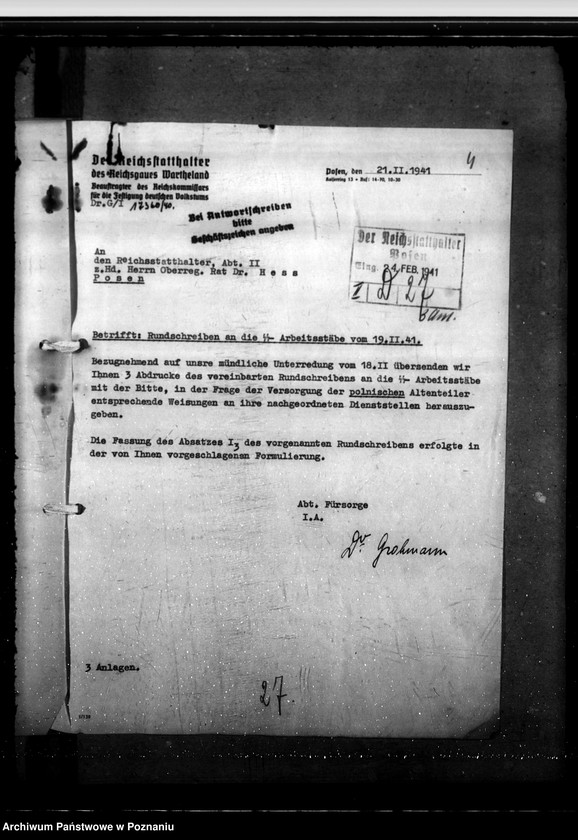 Obraz 8 z jednostki "Unterhaltspflicht für polnische ehemalige Altenteilberechtigte und polnische Landarbeiter"