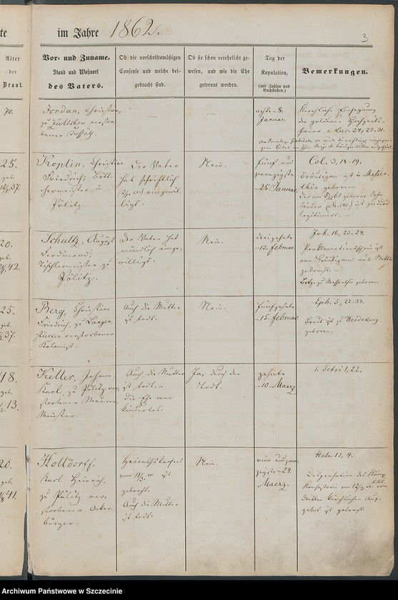 image.from.unit.number "Trauregister. Pöelitz (Police, szcz.)."