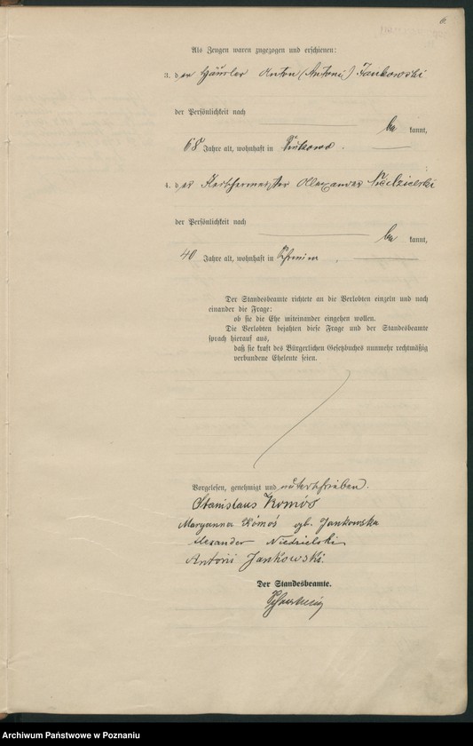 Obraz 9 z jednostki "Heirats-Haupt-Register"