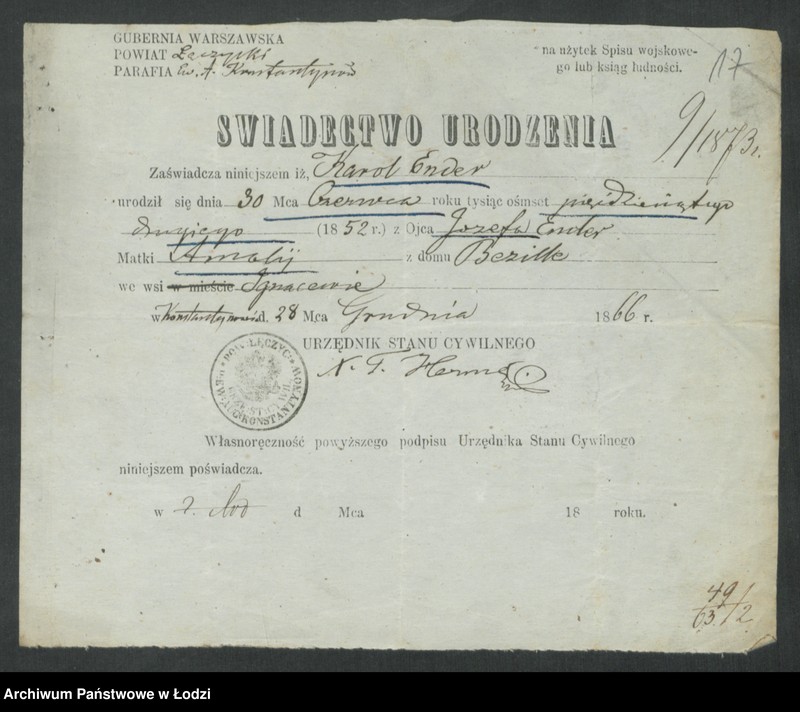 Obraz 19 z jednostki "[Aneksy od nr 49 do nr 60]"