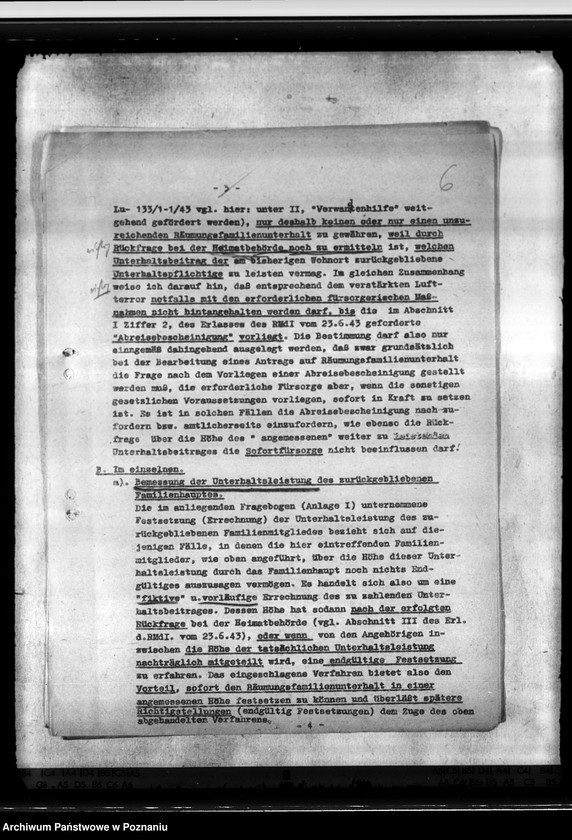 Obraz 10 z jednostki "Räumungs - Familienunterhalt. Allgemeines"