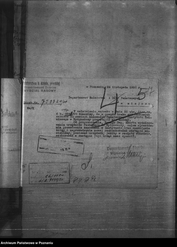 Obraz 11 z jednostki "Budżet - Państw. Naukowego Instytutu Rolniczego w Bydgoszczy rok 1921 - 1922"