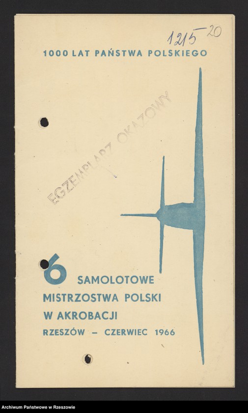 Obraz 13 z kolekcji "Pokazy lotnicze w zbiorach AP Rzeszów111"