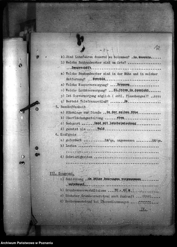 Obraz 17 z jednostki "Gendarmerie - Posen - Gehöfte"