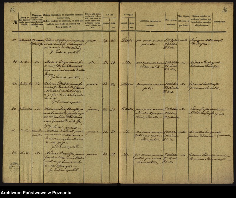 Obraz 11 z jednostki "Księga małżeństw"