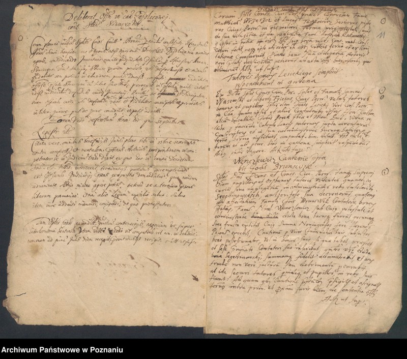 Obraz 14 z jednostki "Acta consularia civitatis Posnaniae."