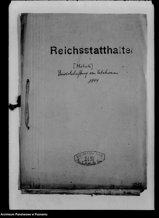 Obraz 4 z jednostki "Okólniki Bewirtschaftung von Tabakwaren"