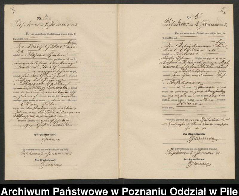 Obraz 5 z jednostki "Księga urodzeń"