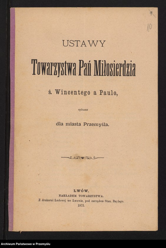 image.from.collection.number "Towarzystwo Pań Miłosierdzia św. Wincentego a Paulo111"