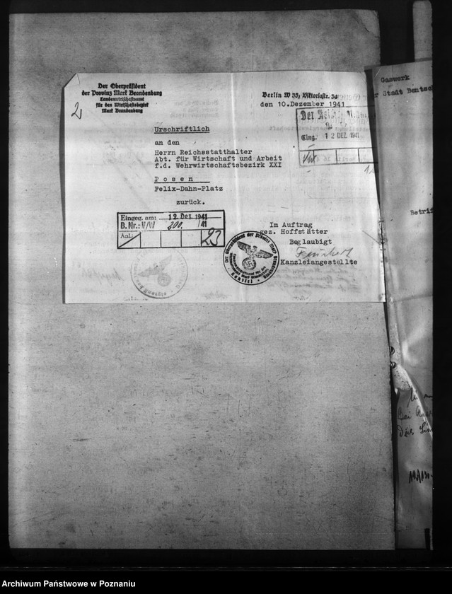 Obraz 6 z jednostki "Gaswerk - Bentschen (Zbąszyń)"