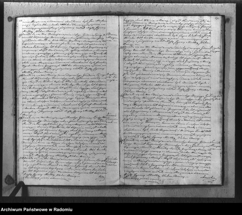 image.from.unit.number "Duplikat akt religijno-cywilnych gminy i parafii Brzóza na rok 1839"