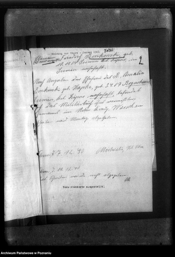 Obraz 6 z jednostki "Friedrich Bonkowski aus Sumin, Kreis Lipno"