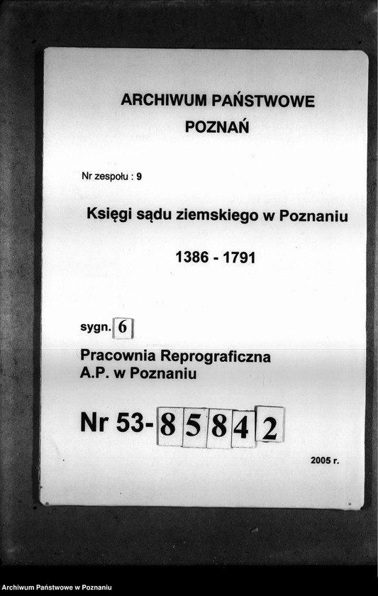 Obraz 1 z jednostki "Resignationes ,inscriptiones, relationes, decreta [protocollon]"