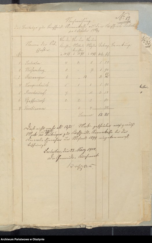 image.from.unit.number "Beläge zur Rechnung der Kirchenkasse Seehesten"