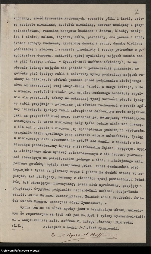 Obraz 9 z jednostki "Emil Ryszard Hoffmann – przędzalnia"