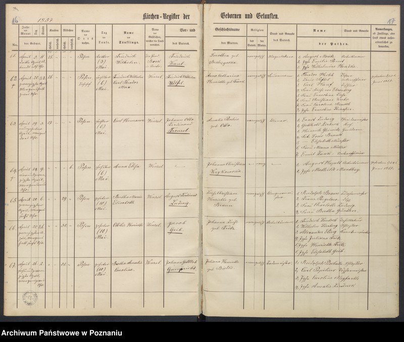 Obraz 12 z jednostki "[Akta urodzeń i chrztów, ślubów, zgonów]"