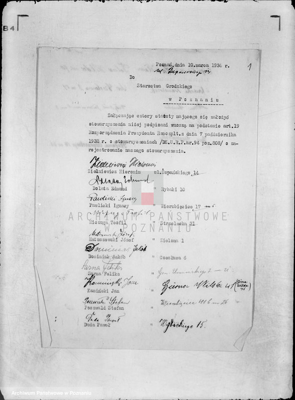 image.from.unit.number "Towarzystwo Ogródków Działkowych przy,,Bielnikach" w Poznaniu/"