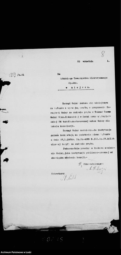 Obraz 12 z jednostki "Talmud Tora w Radogoszczu"