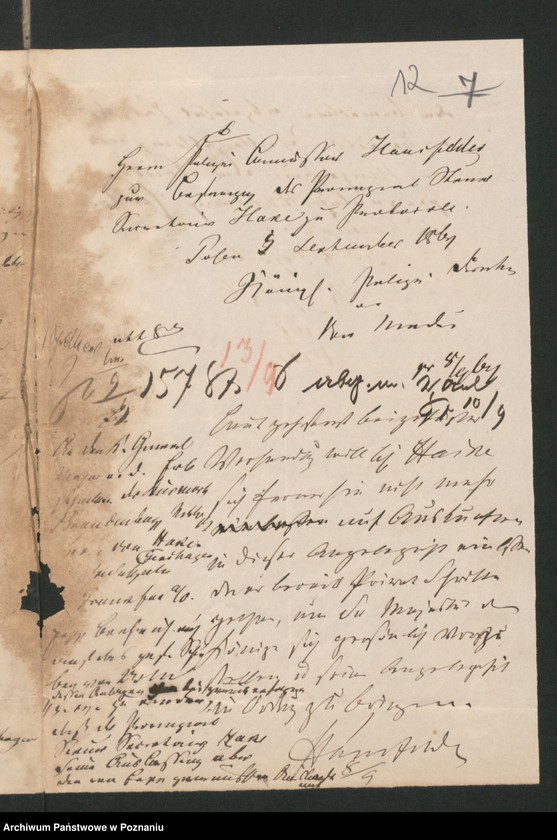 Obraz 15 z jednostki "A. betr. den Provinzialsteuer-Sekretär Wilhelm von Hake"