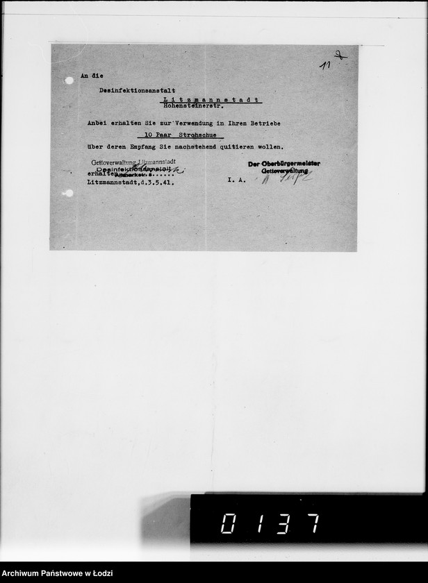 Obraz 14 z jednostki "Lieferscheine"