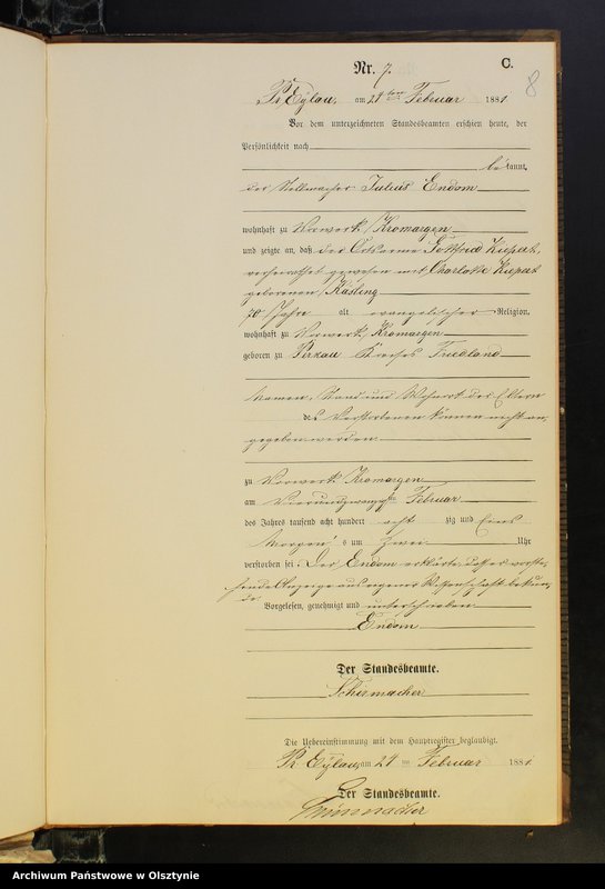 image.from.unit.number "Sterbe-Neben-Register Nr 1 - 28"