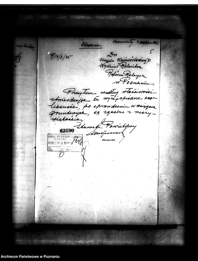 Obraz 9 z jednostki "Majątek Obrzycko powiatu szamotulskiego przymusowy wykup"