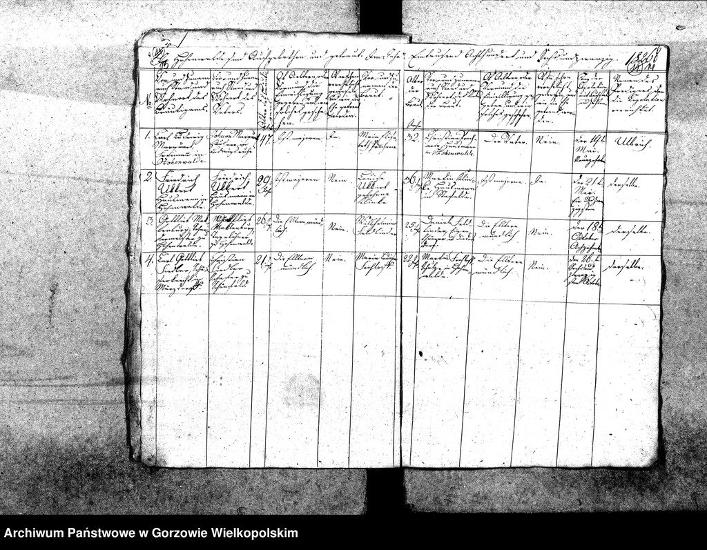 image.from.unit.number "Duplikate der Kirchenbücher von der Parochie Hohenwalde (Wysoka)"