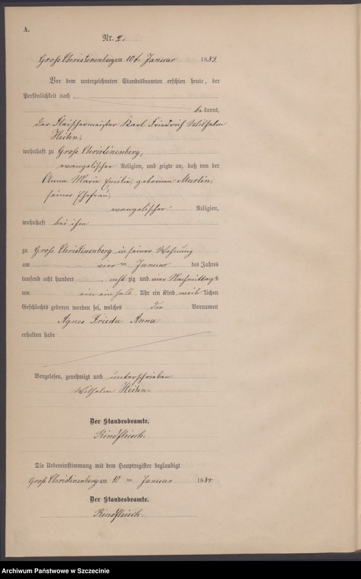 Obraz 5 z jednostki "Geburts-Register (Neben-Register)"
