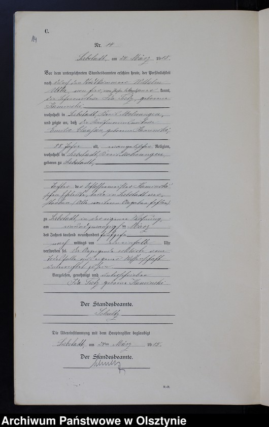 image.from.unit.number "Sterbe-Neben-Register Nr 1 - 47"