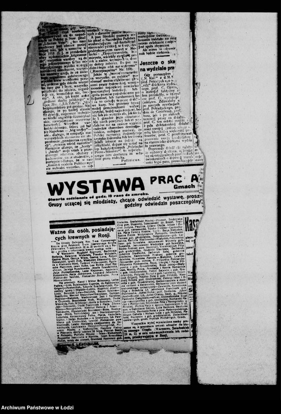 Obraz 5 z jednostki "Dotyczy zaświadczeń"