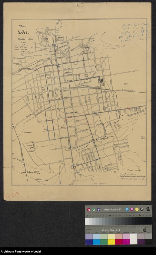 Obraz 1 z jednostki "Plan Łodzi"