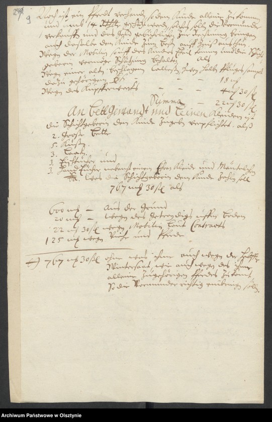 image.from.unit.number "Dziadick [Dziadyk] H. [Haupt] A. [Amt] Osterode [Ostróda]. Acta den Consens, daß die 4 Preussischen Freihufen im Dorfe Dziadick [Dziadyk] auf den Namene des Mich. [Michael] Pilgrimowski gebracht werden mögen"