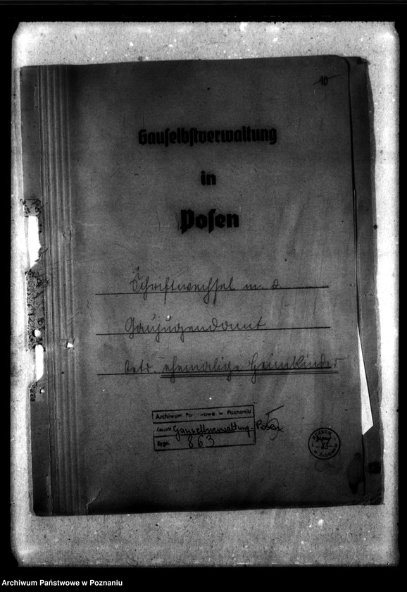 Obraz 4 z jednostki "Schriftwechsel mit Gaujugendamt betreffend ehemalige Heimkinder [Korespondencja w sprawie przekazywanych dzieci]."