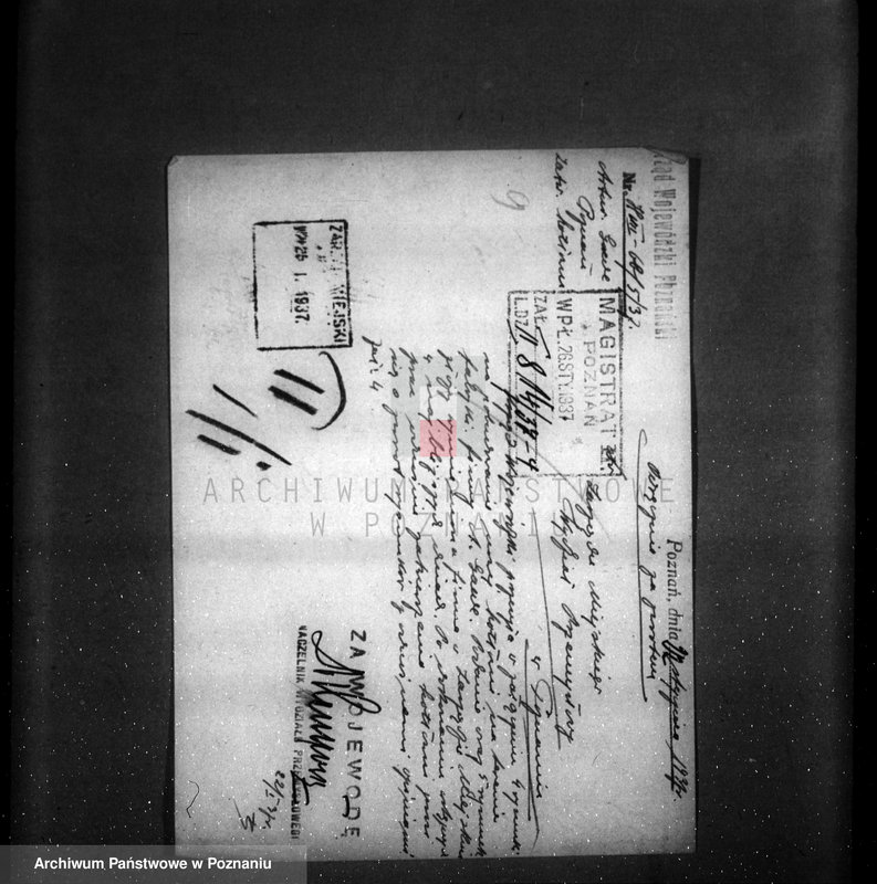 image.from.unit.number "/Artur Gaede Fabryka wódek i likierów Poznań św. Wojciecha 29, rozbudowa fabryki/ zatwierdzenie kotłowni"