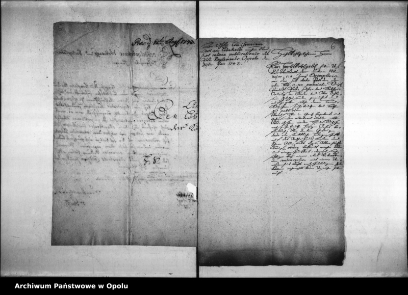 Obraz 8 z jednostki "Acta das Post Wesen betref[fend]"